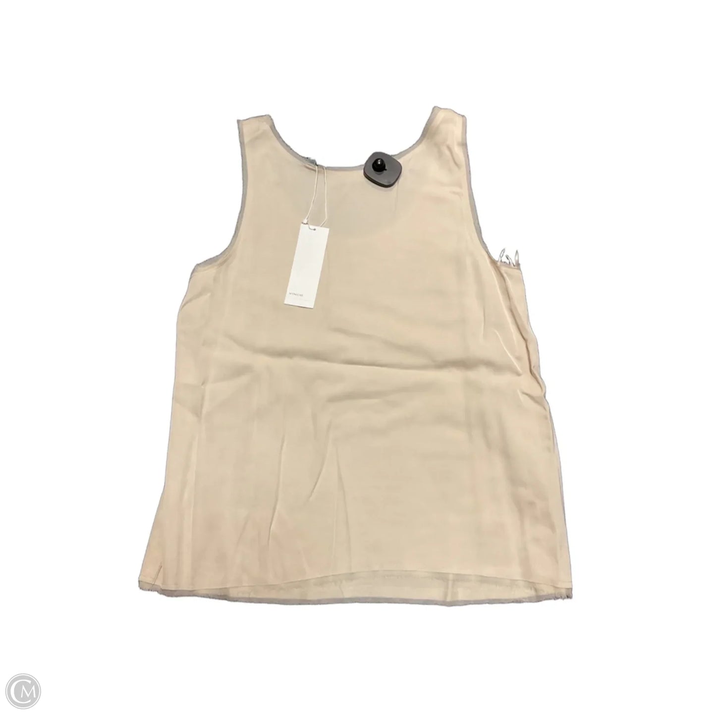 Blouse Sleeveless By Vince In Beige, Size: S