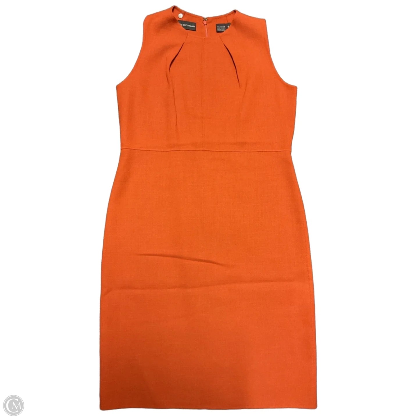 Dress Work By Dana Buchman In Orange, Size: 6