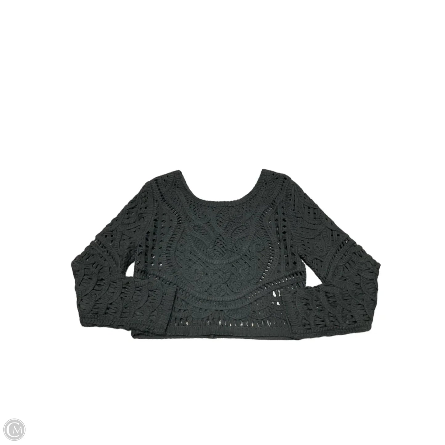 Sweater Cardigan Designer By Ba&sh In Black, Size: Xs
