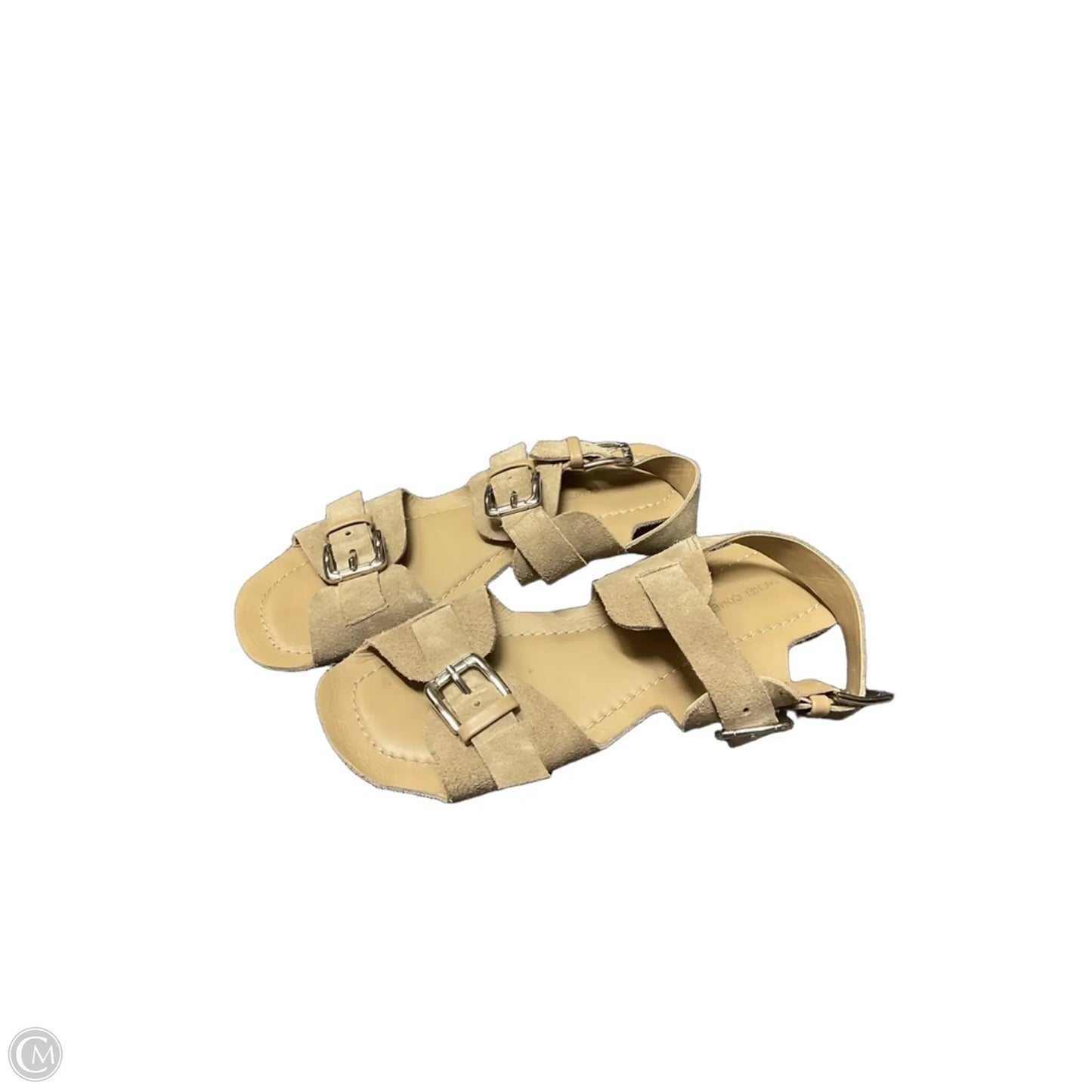 Sandals Flats By Cma In Taupe, Size: 6