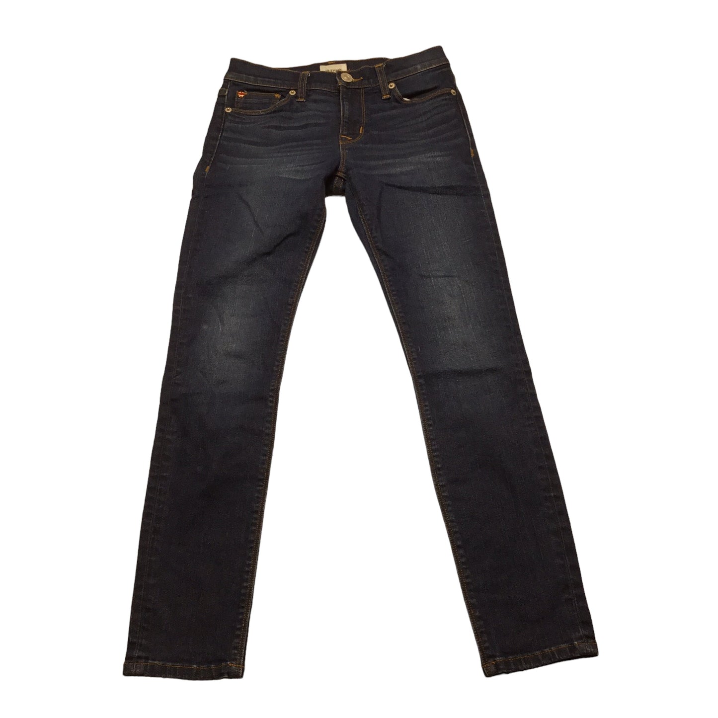 Jeans Skinny By Hudson In Blue Denim, Size: 0