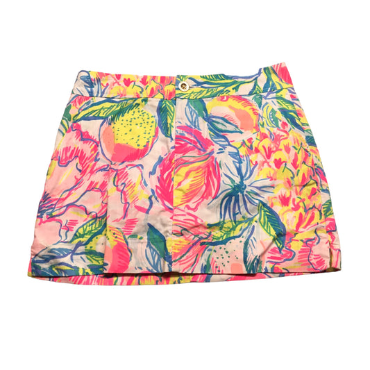 Pink & Yellow Skort Lilly Pulitzer, Size 2