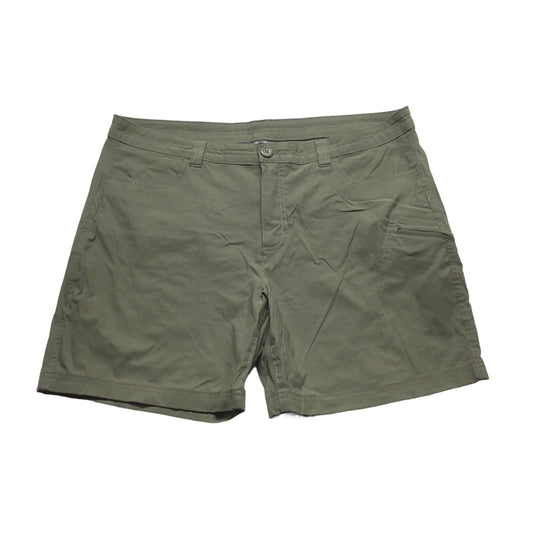 Green Shorts Eddie Bauer, Size 18