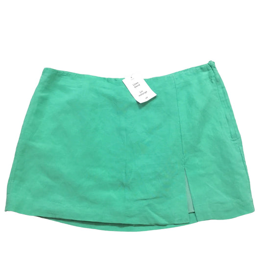 Skirt Mini & Short By H&m In Green, Size: 16