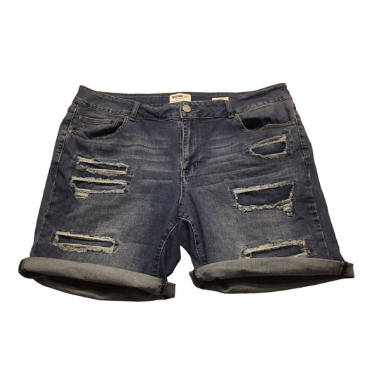 Shorts By William Rast In Blue Denim, Size: 18