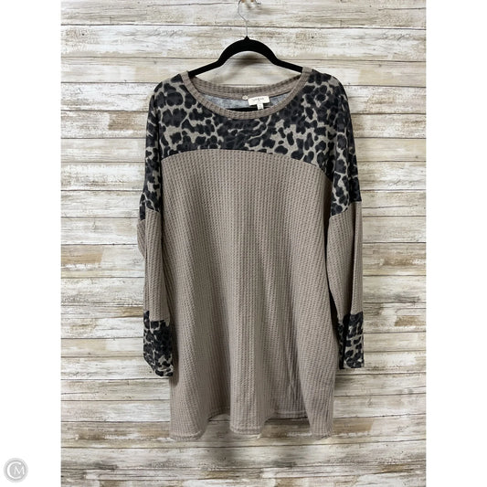 Dress Casual Short By Umgee In Brown, Size: L