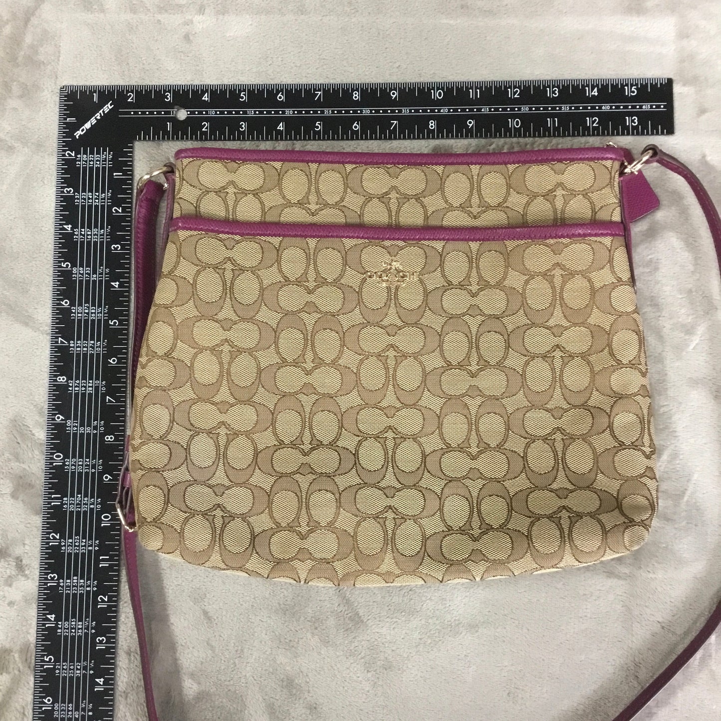 Crossbody Designer By Coach, Size: Medium