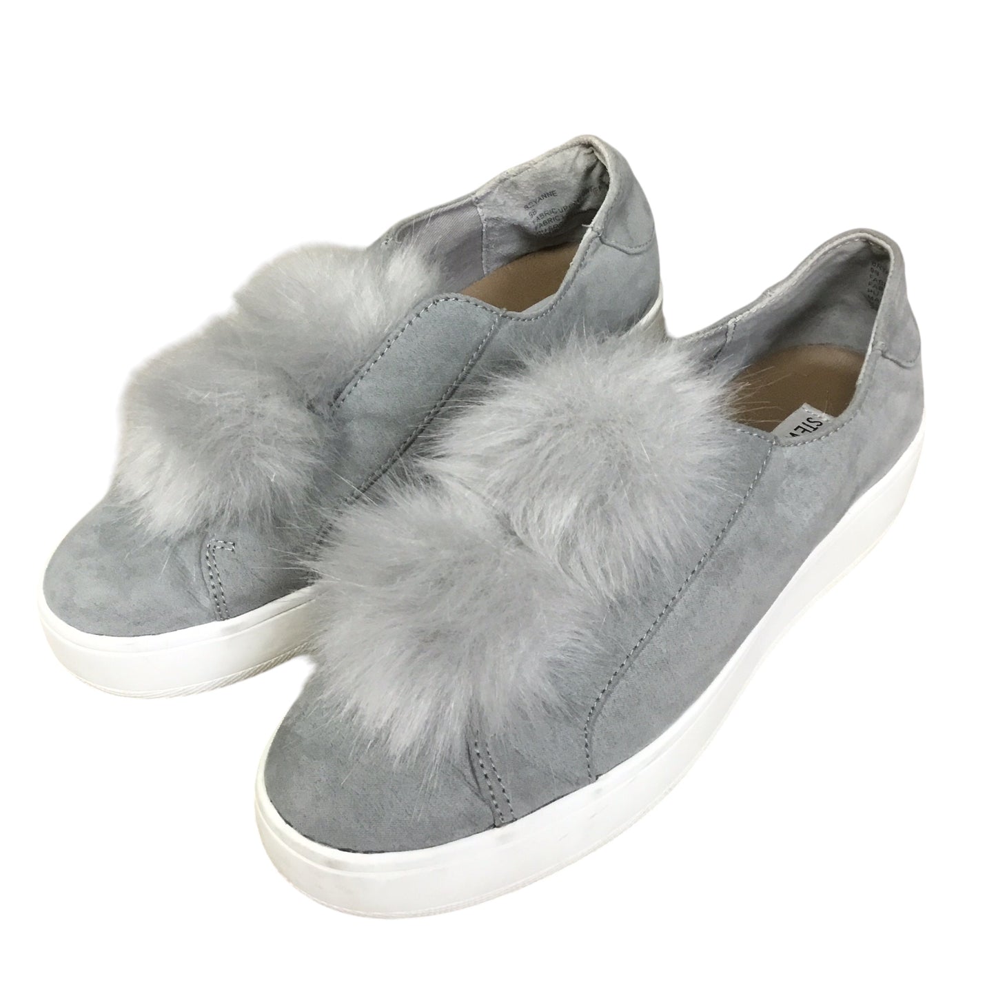 Shoes Athletic By Steve Madden In Grey, Size: 9