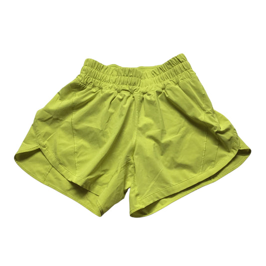 Athletic Shorts By Lululemon In Green, Size: 4