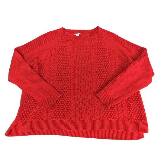 Sweater By Crown And Ivy In Red, Size: 2x