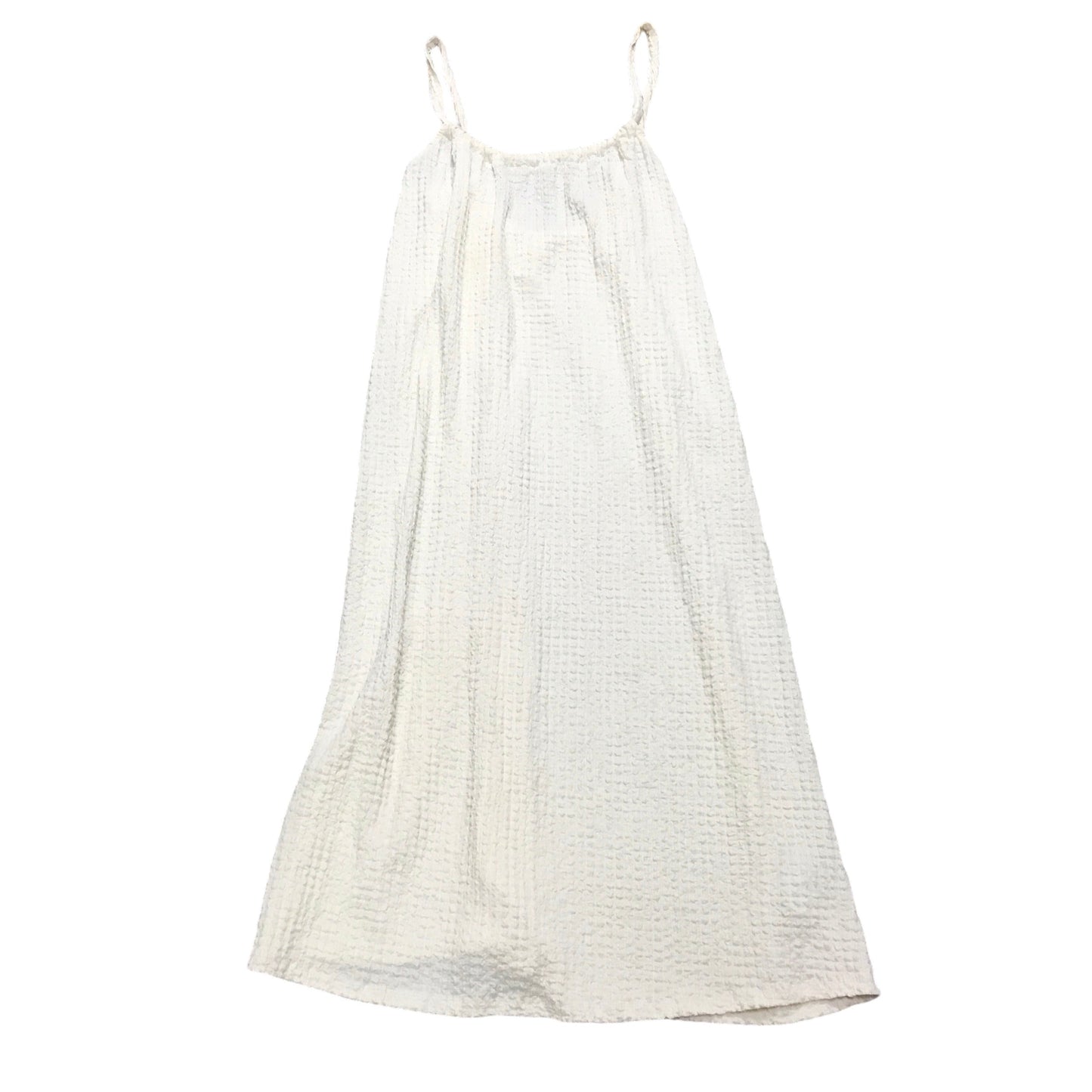 Dress Casual Midi By H&m In Cream, Size: S