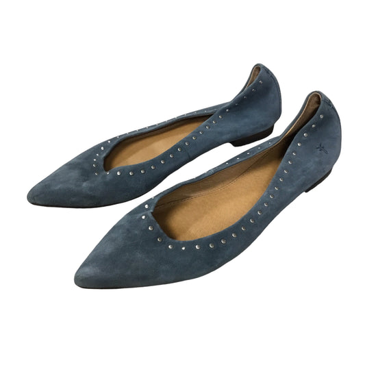 Shoes Flats By Frye In Blue, Size: 9