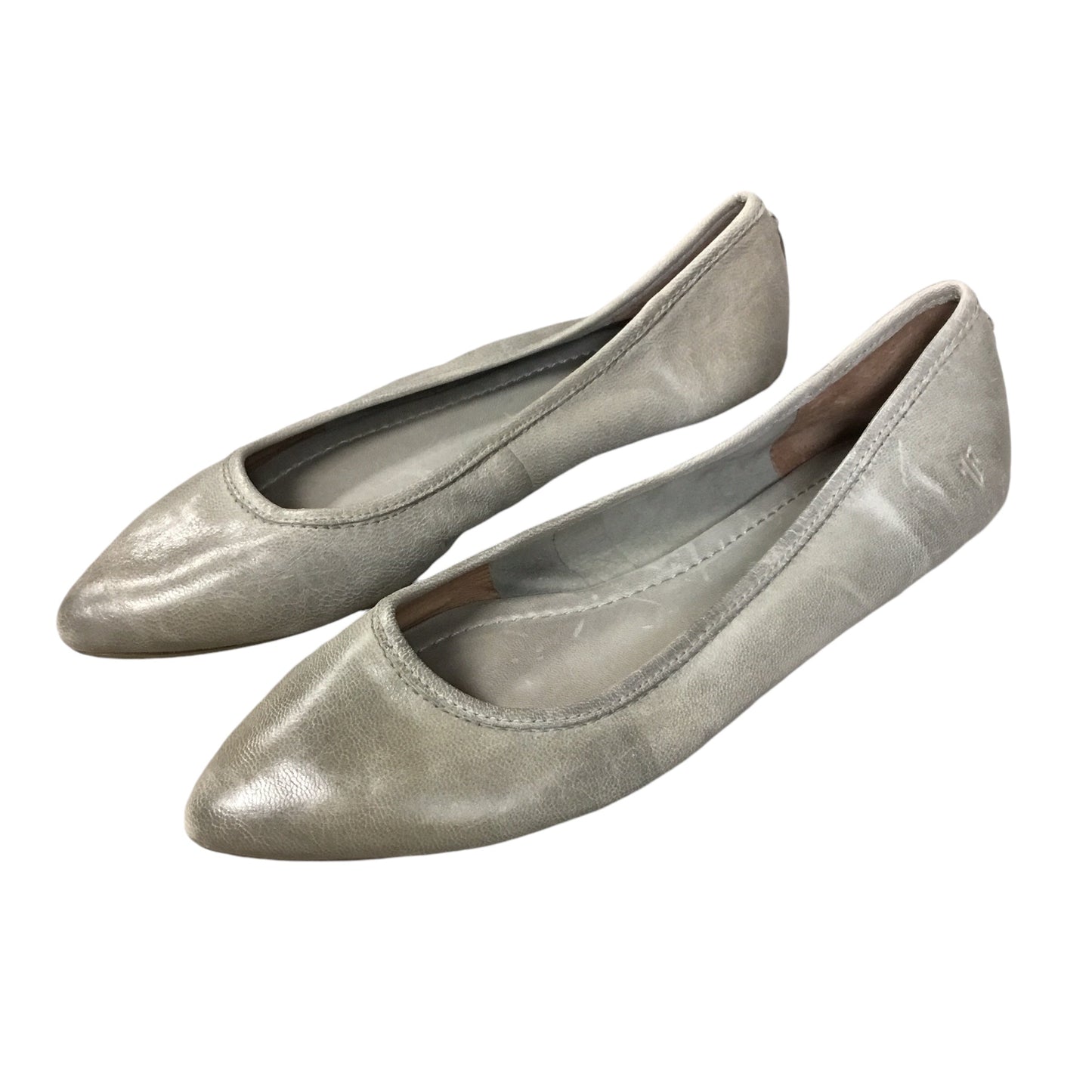 Shoes Flats By Frye In Grey, Size: 9