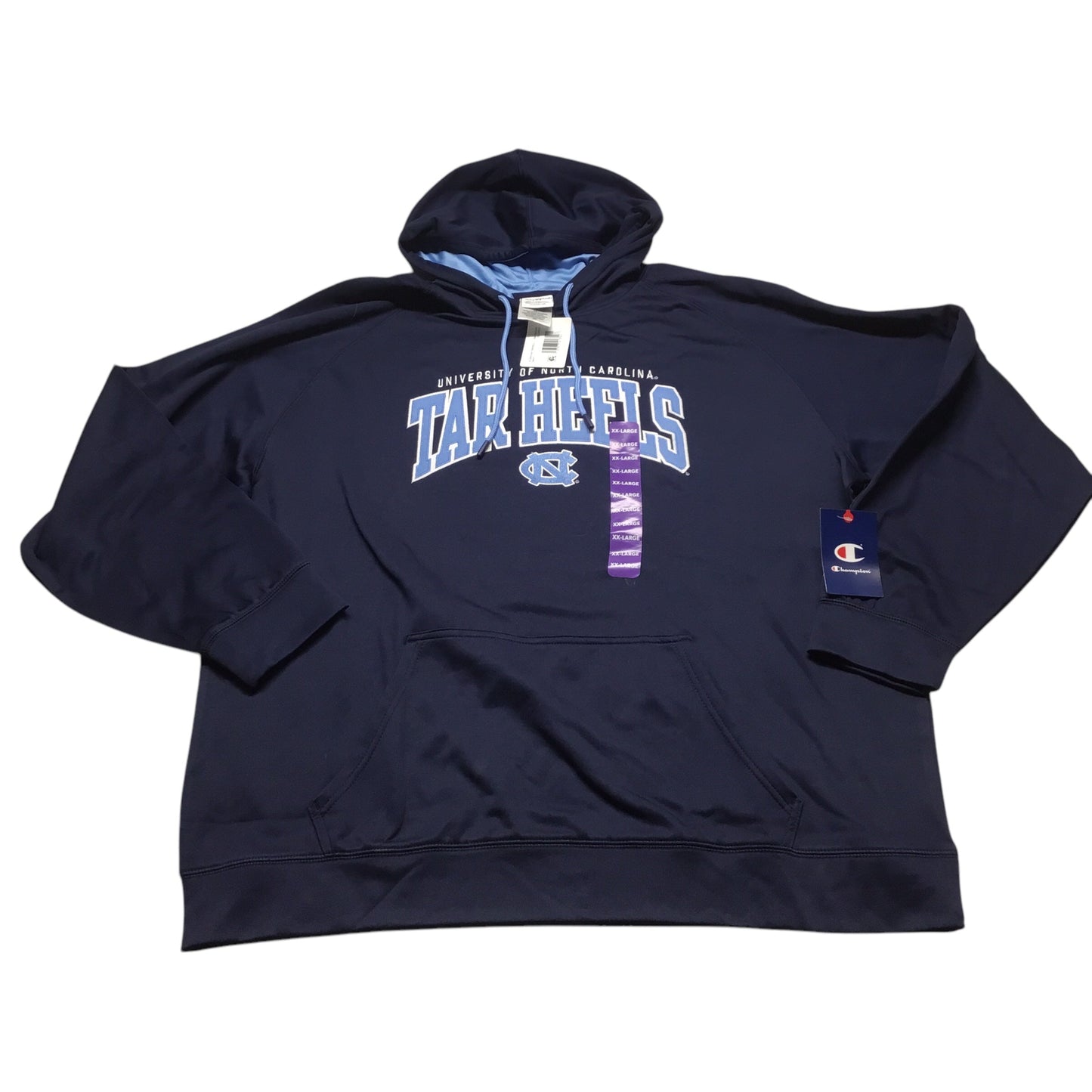 Athletic Sweatshirt Hoodie By Champion In Blue, Size: 2x