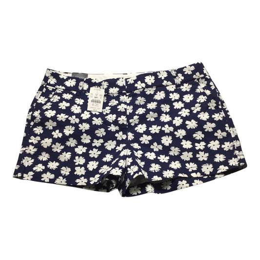 Shorts By J. Crew In Blue & White, Size: 12