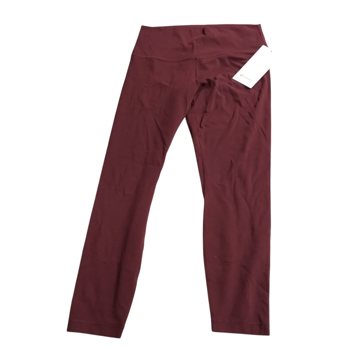 Athletic Leggings By Lululemon In Maroon, Size: 10