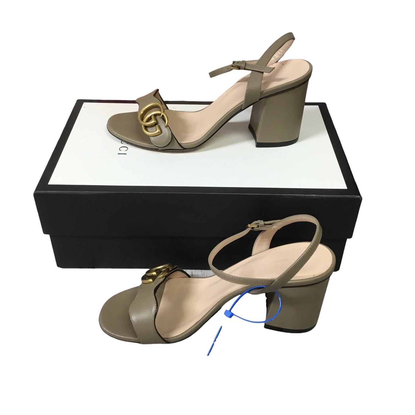 Taupe Shoes Luxury Designer Gucci, Size 37