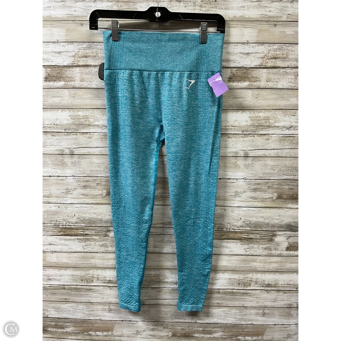 Athletic Leggings By Gym Shark In Blue, Size: S