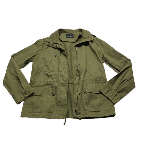 Jacket Utility By Love Tree In Green, Size: L