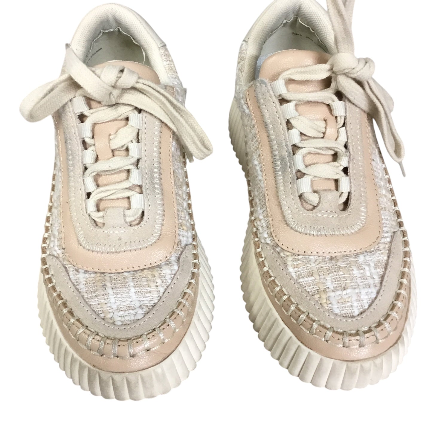 Shoes Sneakers By Dolce Vita In Pink & Tan, Size: 5