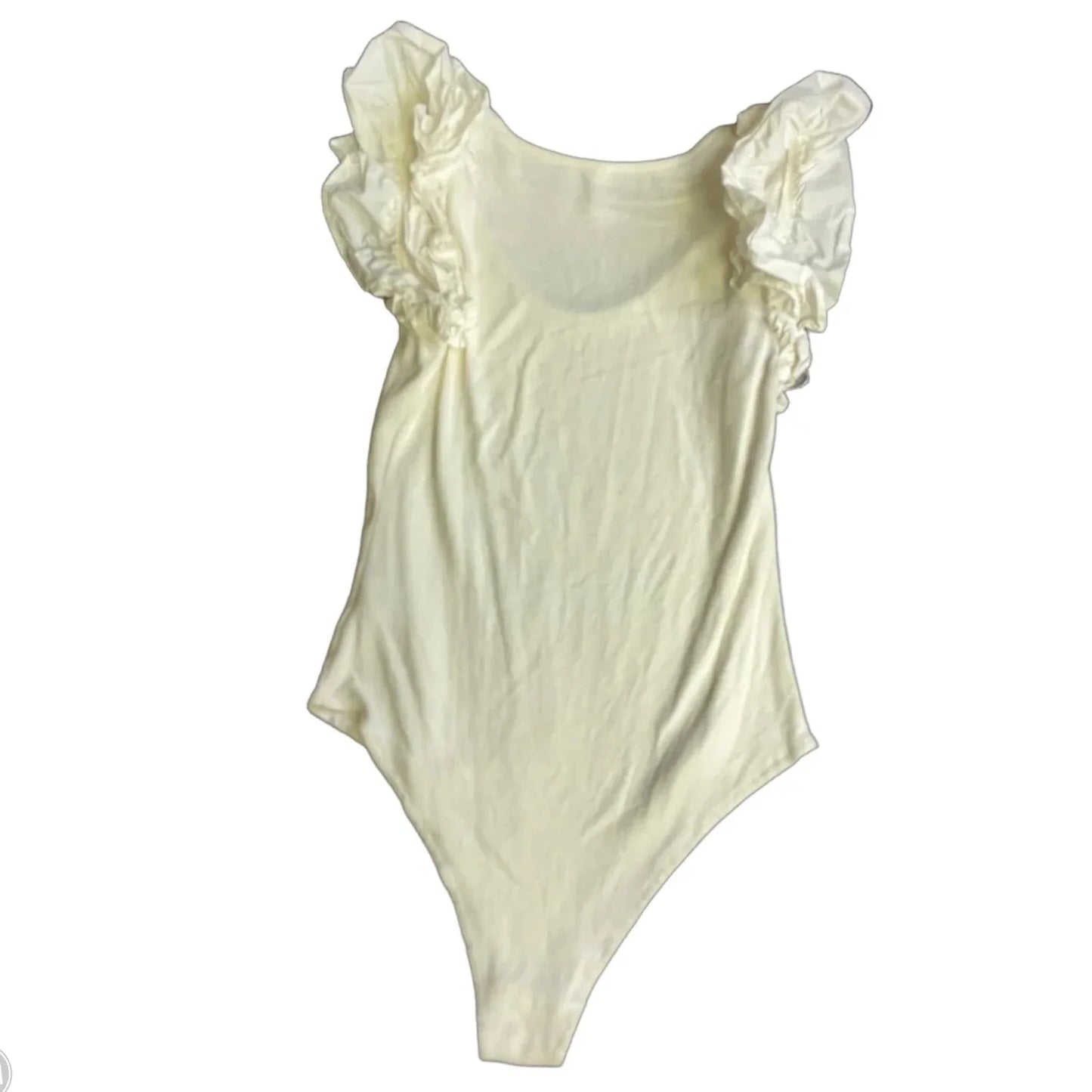 Bodysuit By Glam In White, Size: L
