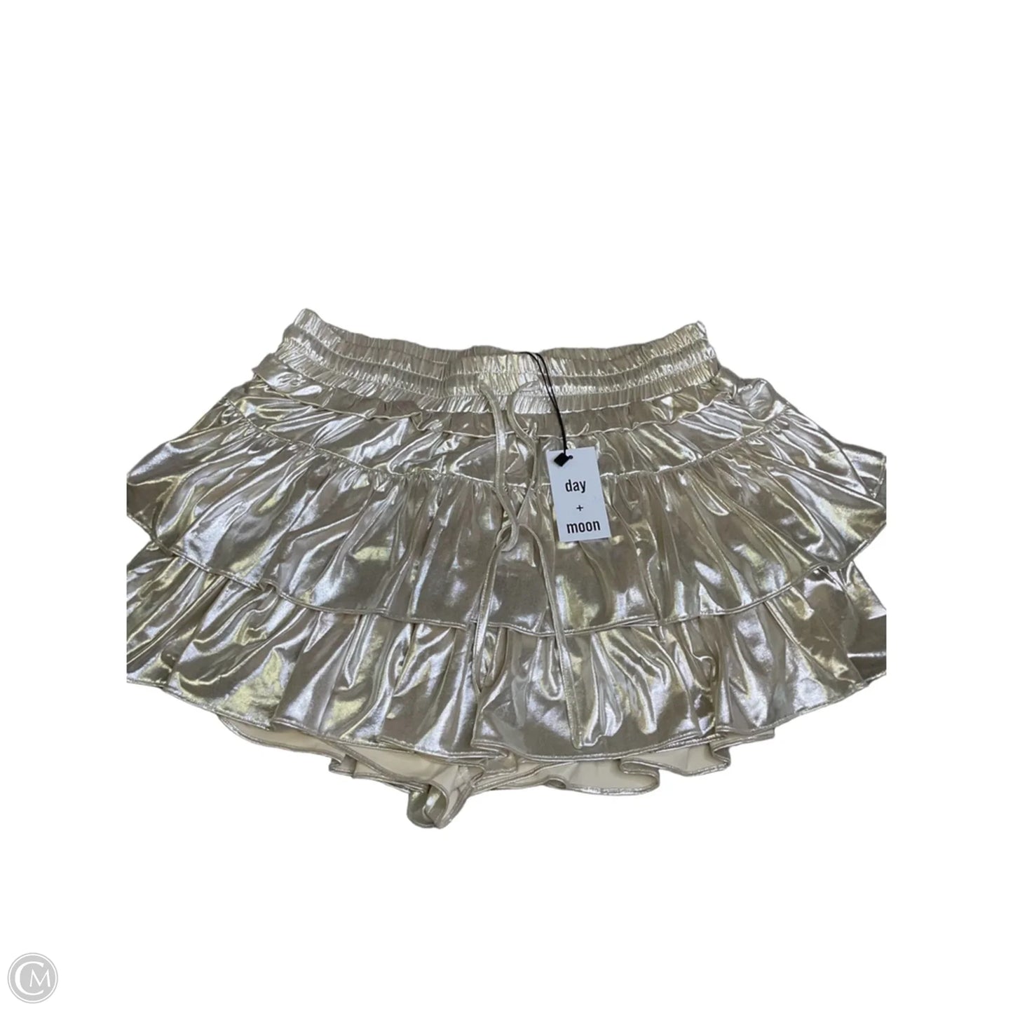 Shorts By Day + Moon In Gold, Size: M