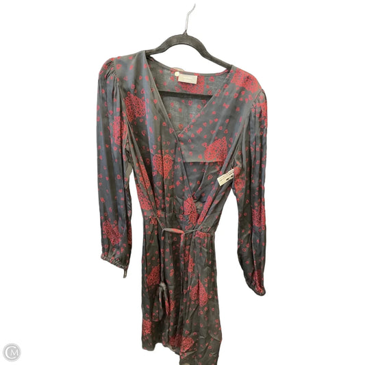 Dress Casual Short By Clothes Mentor In Black & Red, Size: M