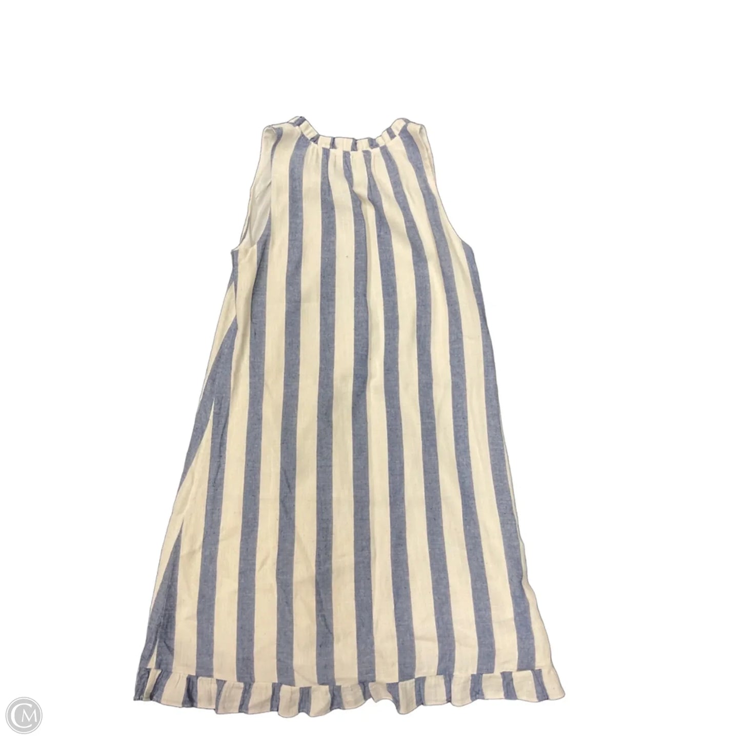 Dress Casual Short By Altard State In Blue & Cream, Size: S