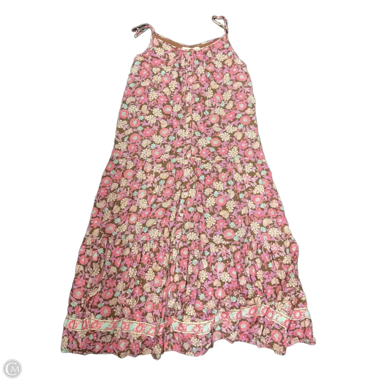 Dress Casual Maxi By Saltwater Luxe In Pink & Purple, Size: S