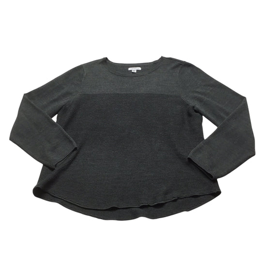 Sweater By Croft And Barrow In Grey, Size: L