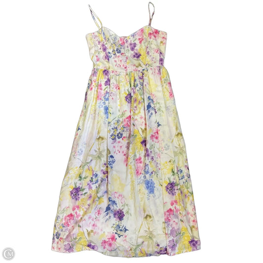 Dress Casual Maxi By H&m In Floral Print, Size: S