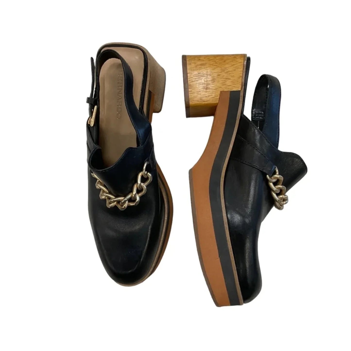 Shoes Heels Block By Bernardo In Black, Size: 9