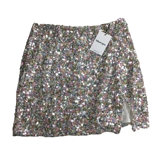 Skirt Mini & Short By Cmc In Sequin, Size: 4