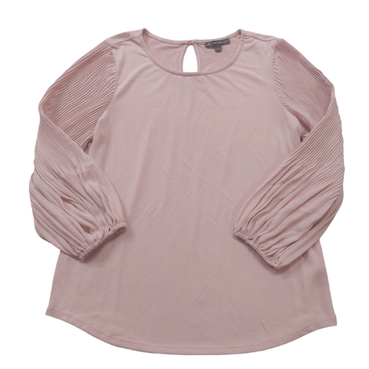 Pink Top Long Sleeve Adrianna Papell, Size S