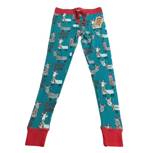 Pajama Pants By Clothes Mentor In Green Red, Size: Xs