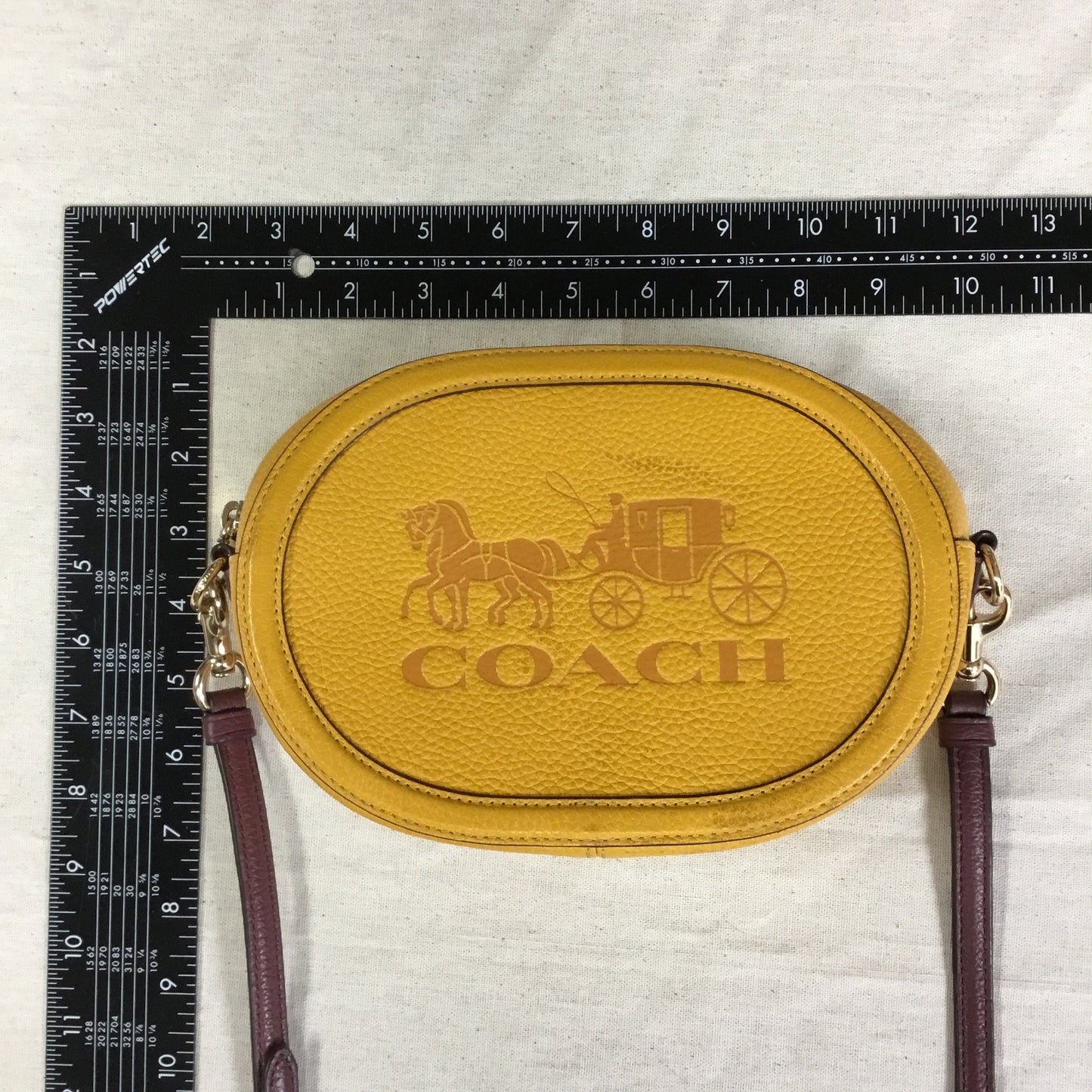 Crossbody Designer By Coach, Size: Small