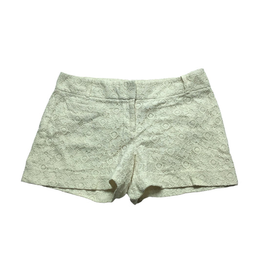 Cream Shorts Loft, Size 6