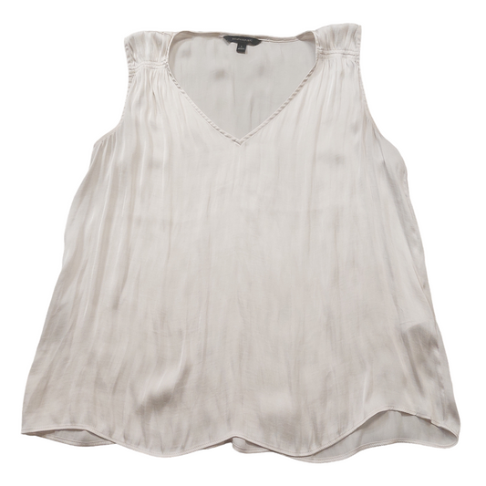 Cream Top Sleeveless Banana Republic, Size L