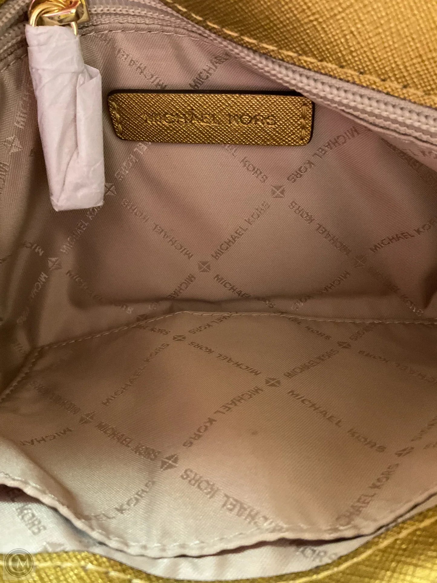 Crossbody Designer By Michael Kors, Size: Medium