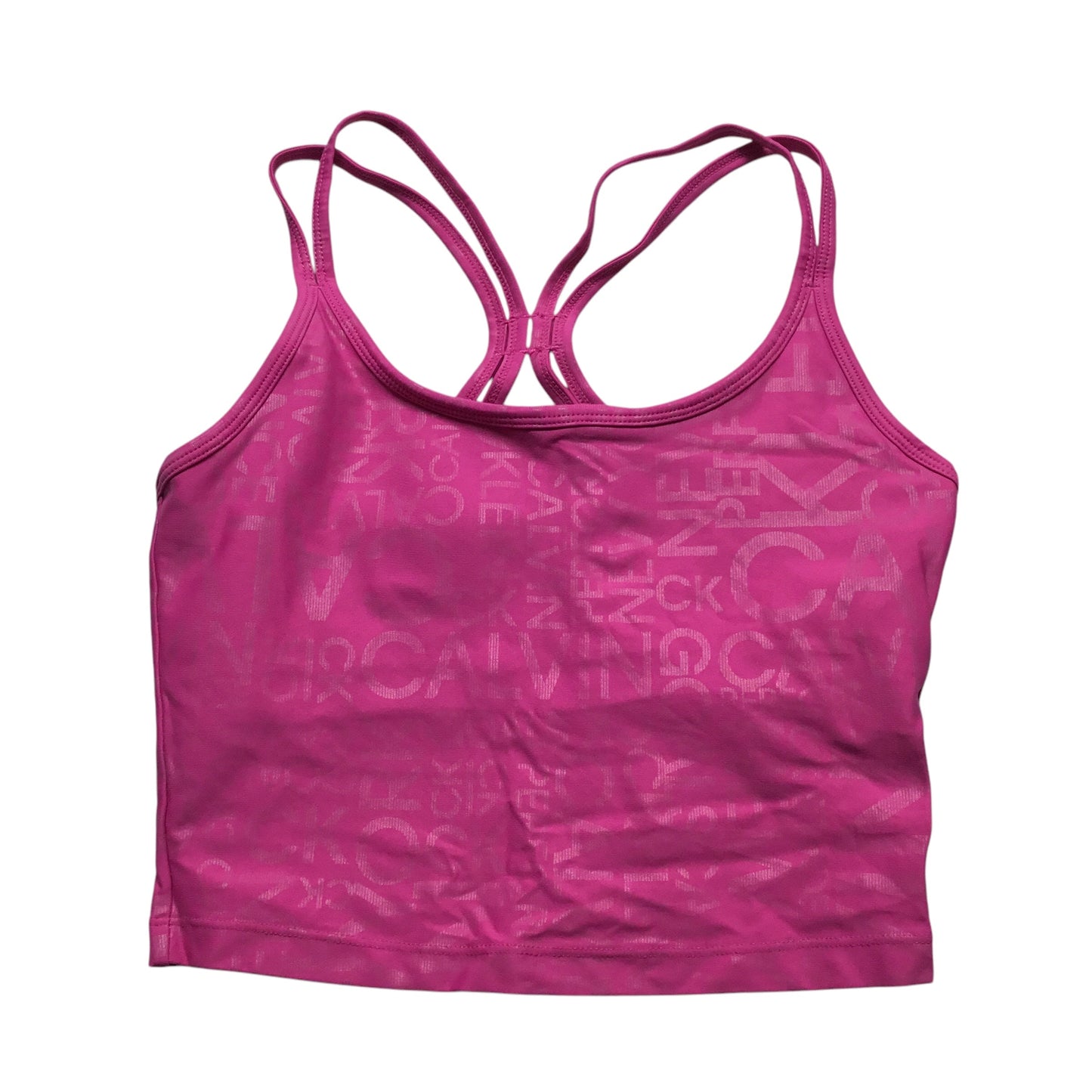 Athletic Bra By Calvin Klein Performance In Pink, Size: Petite   S