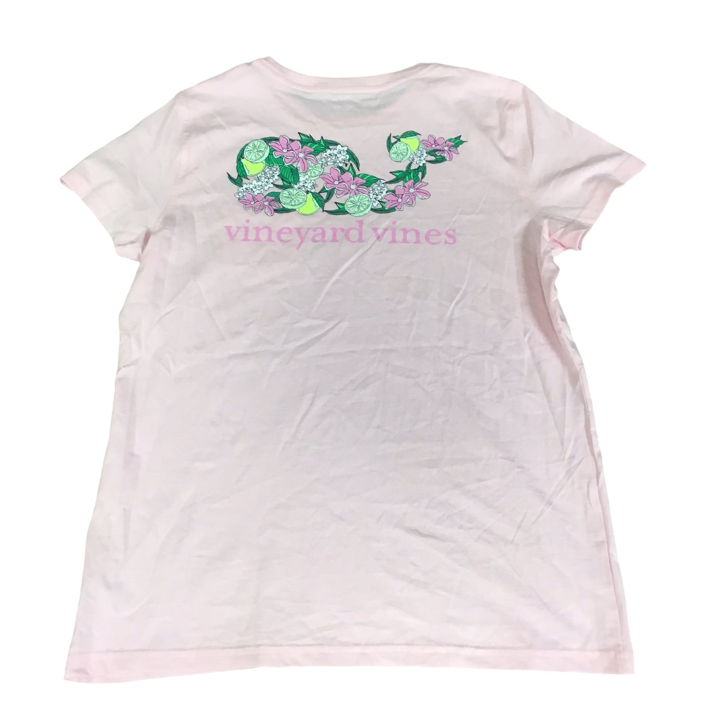 Top Short Sleeve By Vineyard Vines In Pink, Size: S