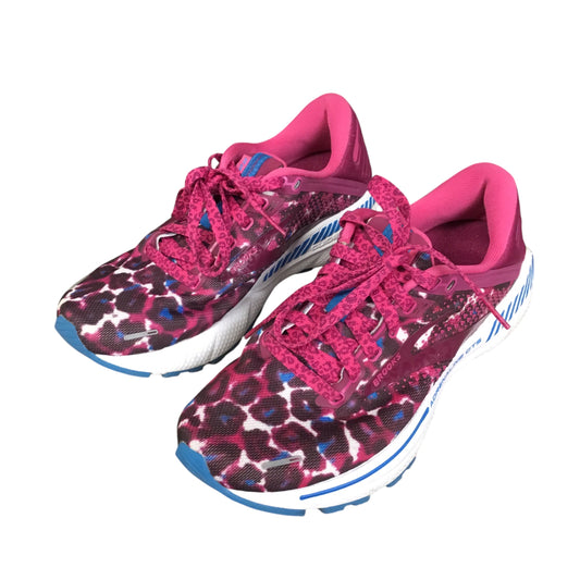 Shoes Athletic By Brooks In Blue & Pink, Size: 6