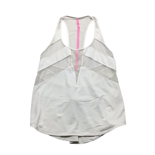 Athletic Tank Top By Lululemon In Pink & White, Size: S