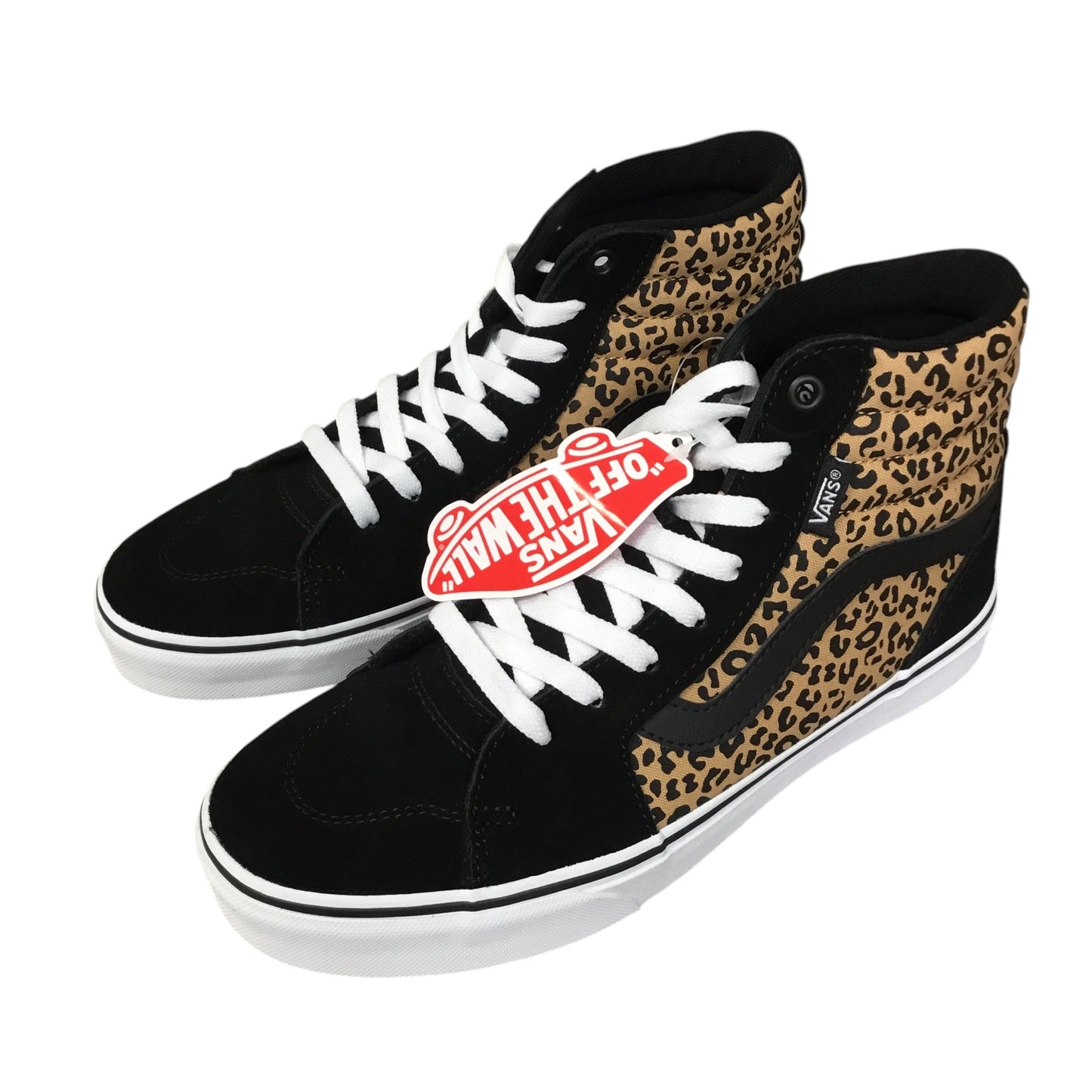 Shoes Flats By Vans In Animal Print, Size: 8.5