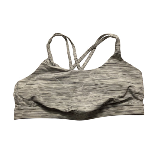 Athletic Bra By Lululemon In Black & White, Size: 14