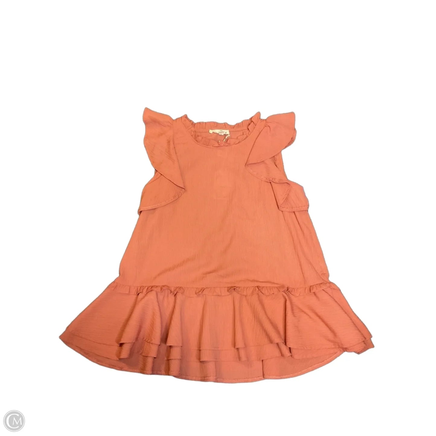 Tunic Sleeveless By Entro In Red, Size: M