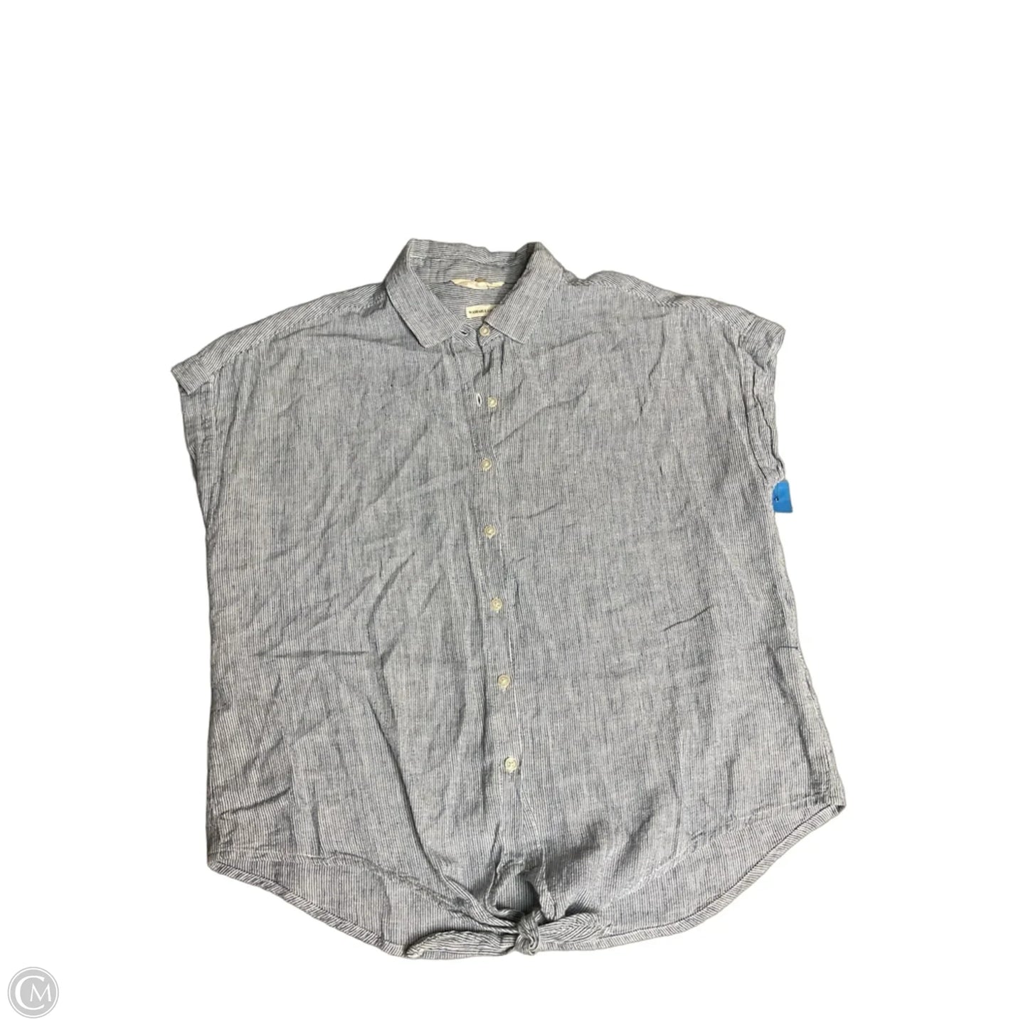 Top Short Sleeve By Weatherproof In Striped Pattern, Size: Xs