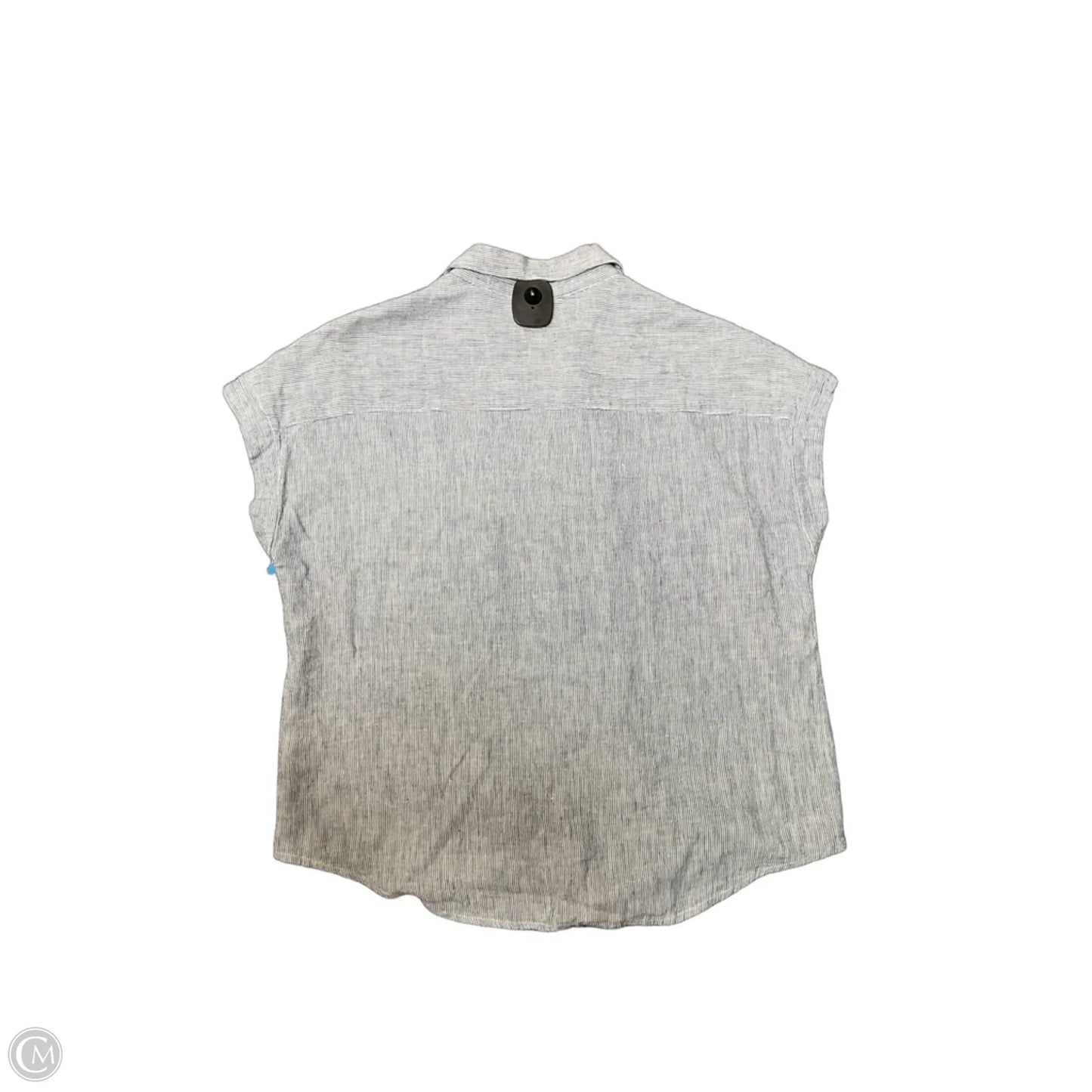 Top Short Sleeve By Weatherproof In Striped Pattern, Size: Xs