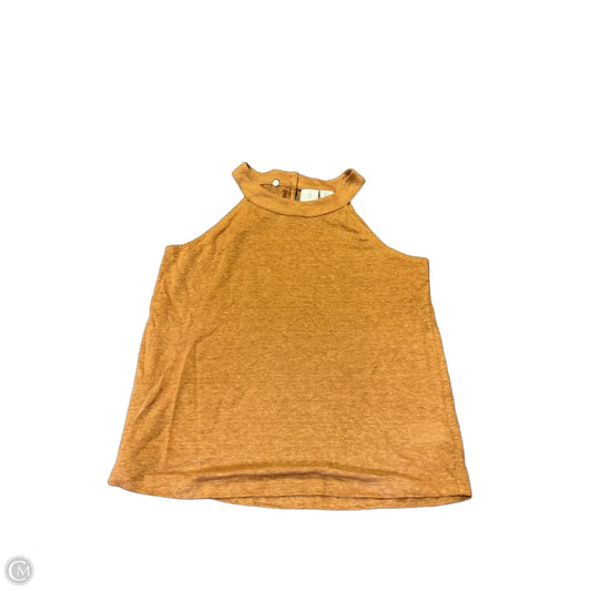 Top Sleeveless By Joie In Orange, Size: S