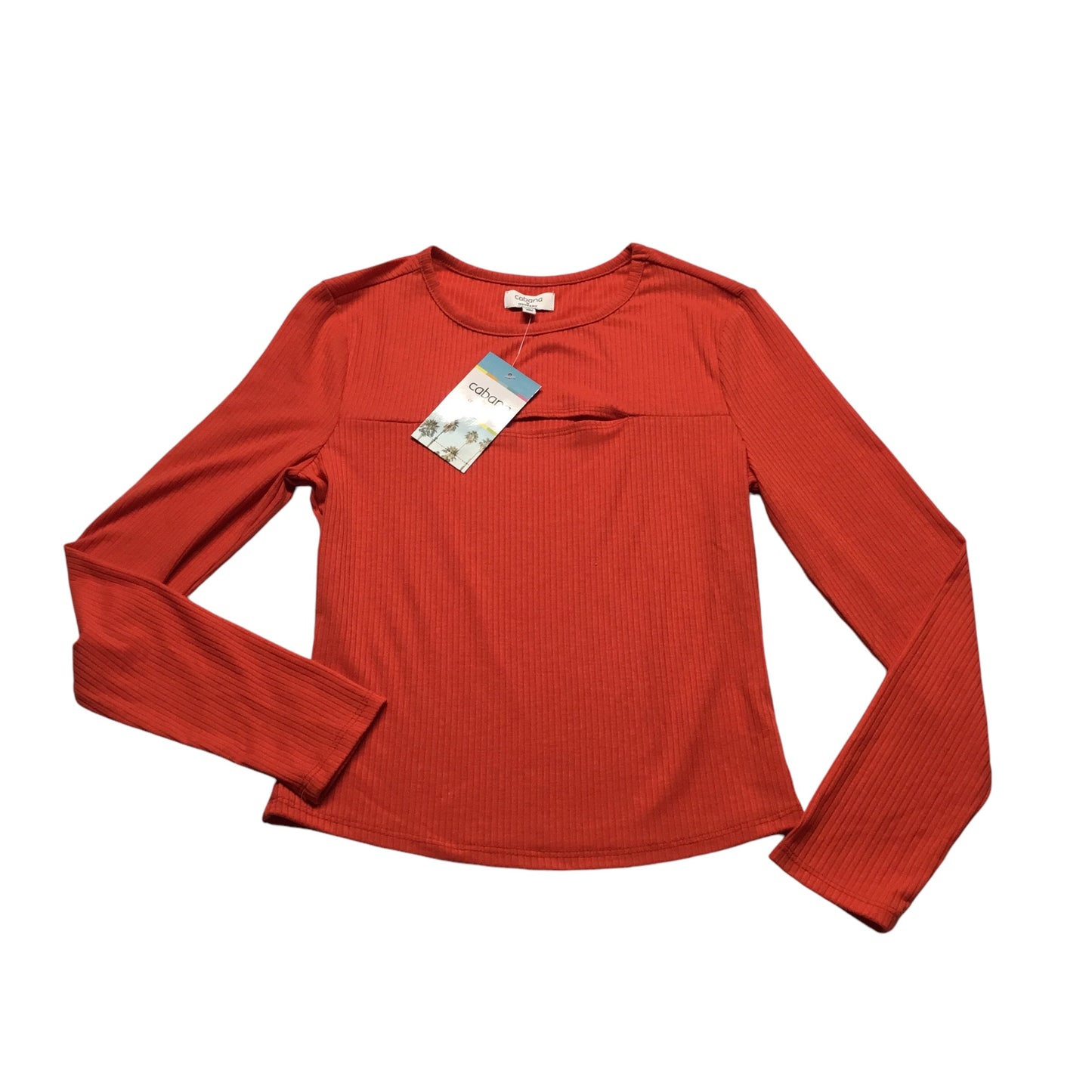 Top Long Sleeve By Crown And Ivy In Red, Size: S